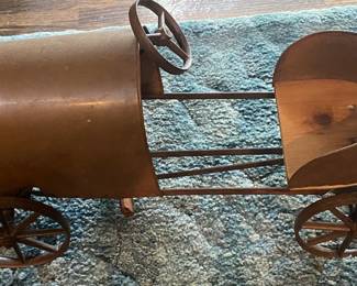 Metal and Wood Model No. 3 Pedal Car