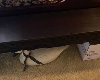 Wooden Oriental Bench