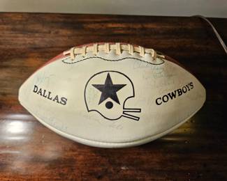 1974 Dallas Cowboys Signed Football 