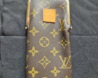 Vintage 1970s Louis Vuitton Sunglass Case.