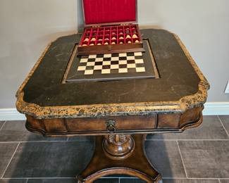 Marble Top Game Table