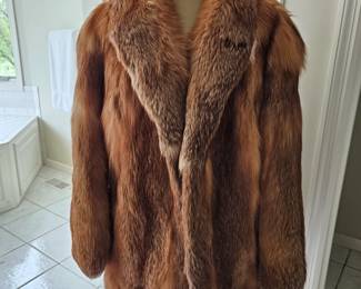 Beautiful Fox Fur Coat