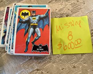 Batman Series missing card 8