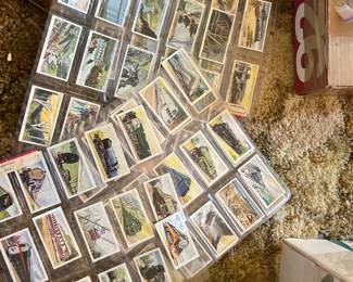 Train cigarette cards