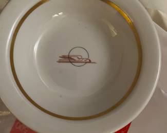 Bowl Union Pacific winged Zephyr bowl