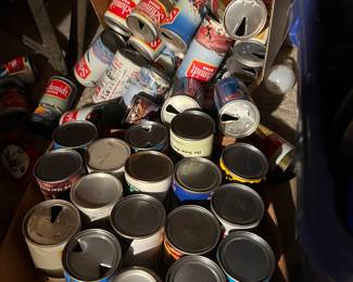 Beer cans