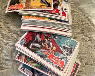 Batman Puzzle cards Lot