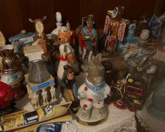 Jim Beam Decorative Decanter collection