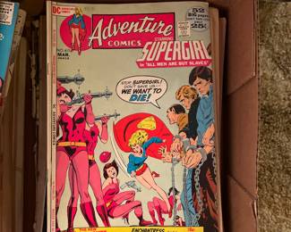Adventure of supergirl comics