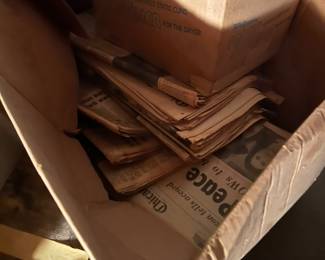 Old newspapers