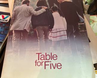 Table for five media release packet