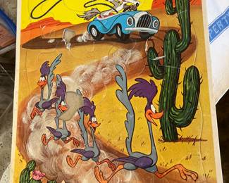 Road Runner Frame tray Puzzle