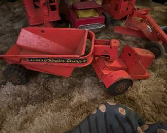 Vintage Lumar Rocky Dump Truck Marx