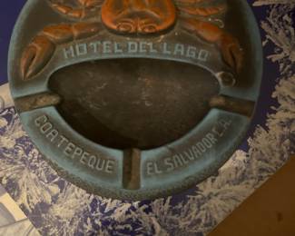 Hotel Del Lago El Salvador ash tray