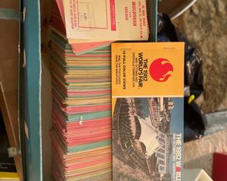 Rock Island train ticket stubs