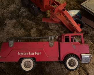 Vintage Structo Firetruck 