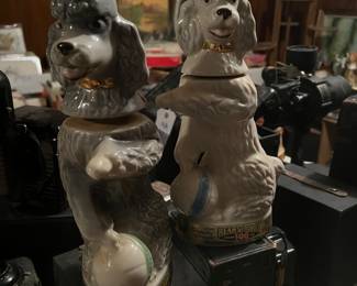 Poodle Jim Beam Bottle