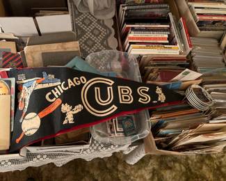 Vintage Chicago Cubs Pennant