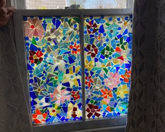 glass stained