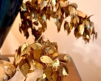 Gold leaf dream tree.