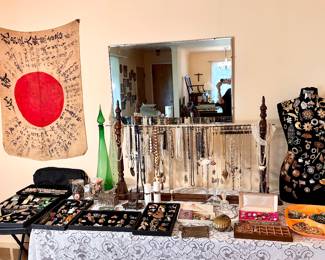 A table full of jewelry!