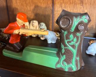 The Sportsman mechanical bank.