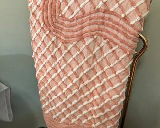 Beautiful chenille bedspread.