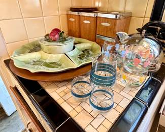 Full vintage kitchen with tons more in basement!