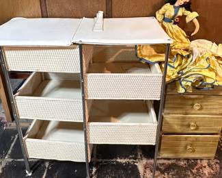 Vintage changing table.