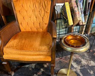 Cool chair & smoking stand.