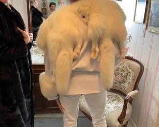 Some of these furs - are Outrageous!  The absolute baller who buys this coat - my hat is off to you!  