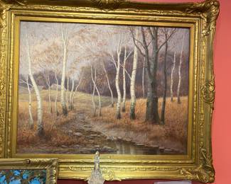 Oldrich Farsky oil on canvas, 1862, 1930 California artist