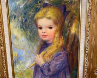 Oil on board signed Harry Myers, 1910 to 1968.