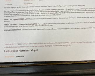 19 century German illustrator the 12 months of the year 12 original pencil drawings, all signed and dated 1898 sold as a complete set of 12