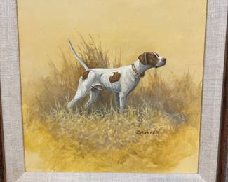 David Drinkard artist 1948 to 2016 oil on board.