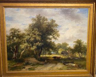James Stark, 1794 to 1859 oil on canvas signed