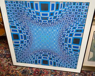 Victor Vasarely signed and numbered by the artist