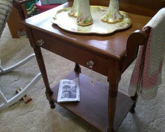 Vintage oak washstand