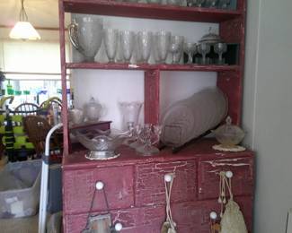 Iris and Herringbone glass