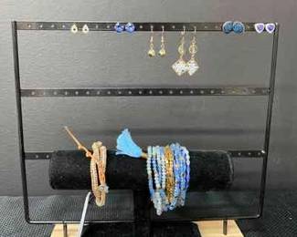 Assorted Bracelets And Earrings 