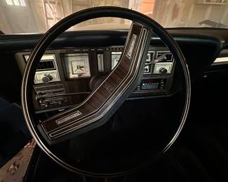 HIGHEST & BEST BY 5/18/24 @ 4:00 PM.  LINCOLN CONTINENTAL MARK V VIN#9Y89S758265. VEHICLE STARTS! MILES 6254!  BEING SOLD " AS IS" LOOKS TO BE IN CONDITION!