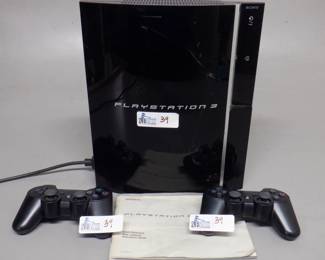 PLAYSTATION 3 WITH CONTROLLERS