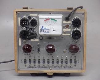 ELECTRONIC MEASUREMENTS CORP MODEL 213 TUBE TESTER
