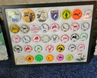 Pins from North industry sportsman's club.