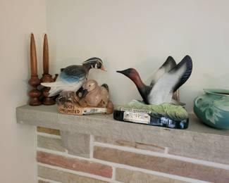 Two Jim Beem duck decanters, great condition!