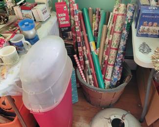 Lots of wrapping paper, most still sealed!