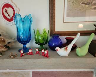 Some cool fenton items. 