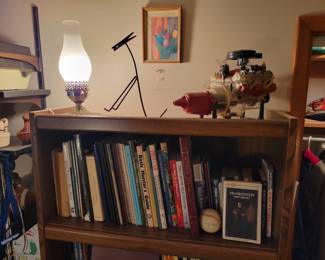 See through model of an engine. 