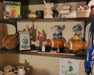 Political Jim beam decanters.