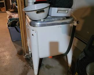 Antique Maytag washing machine. 